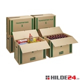 Umzugs-Transportkarton, 2-wellig, 650 x 350 x 370 mm | HILDE24 GmbH